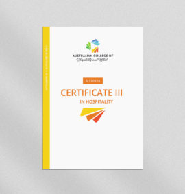 sit30616 certificate iii in hospitality, hospitality courses, cert 3 hospitality